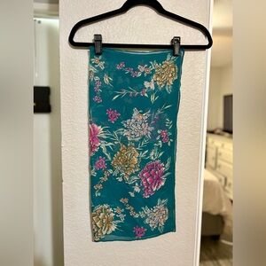 Floral Scarf (square)